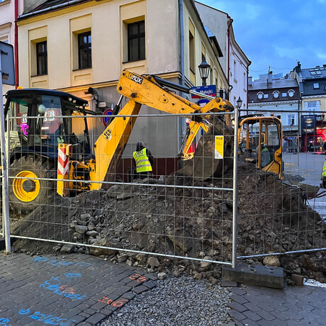 Przebudowa ul. Grunwaldzkiej w Rzeszowie [listopad 2023] - fot 6